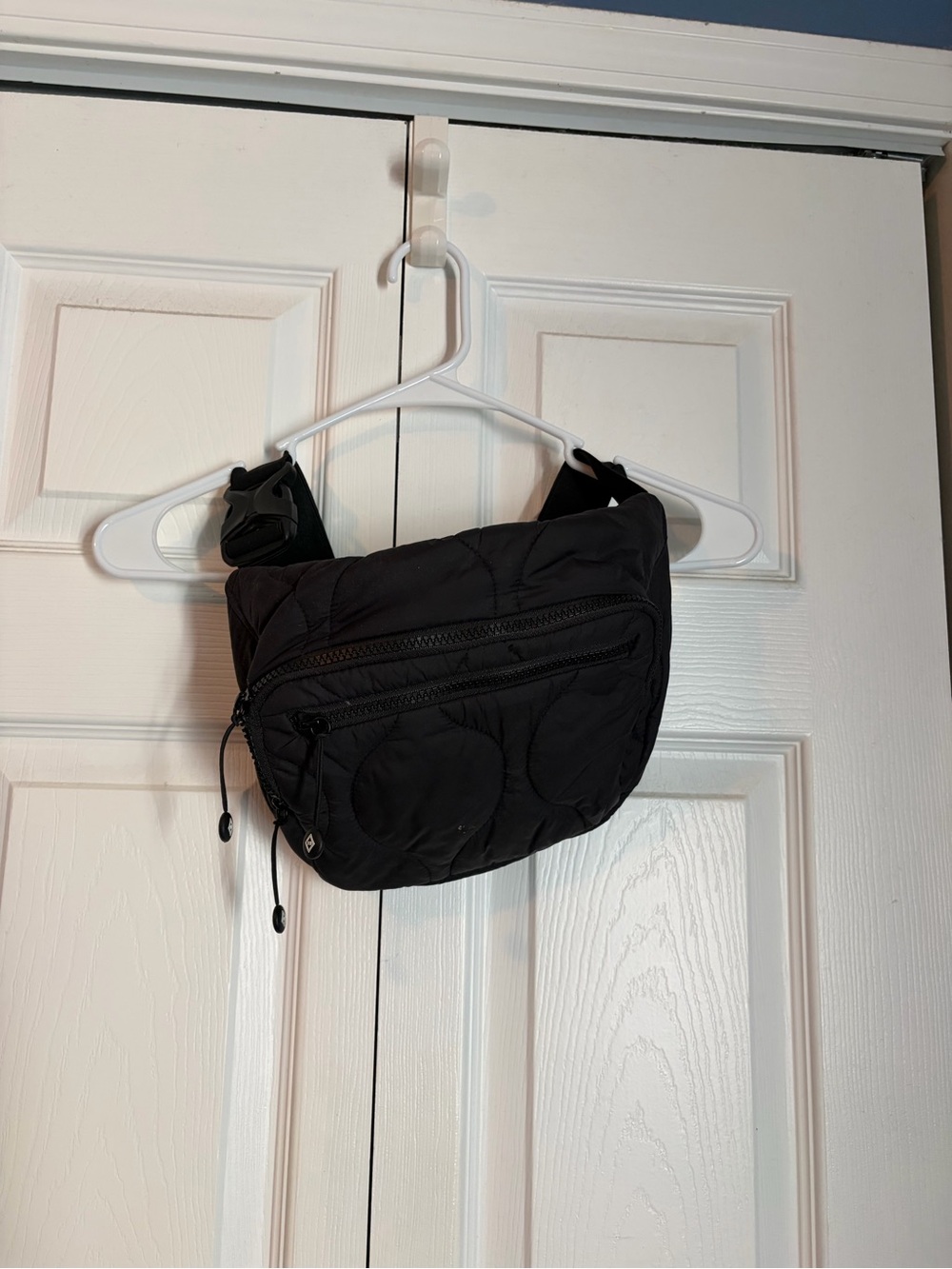 Vera Bradley Quilted Black Crossbody Belt Bag